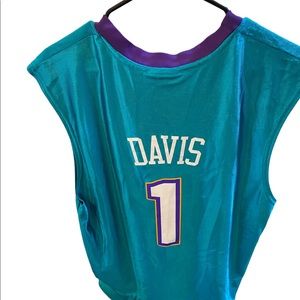 Anthony Davis #1 New Orleans Pelican Jersey Vintage Old School Colors Size L
